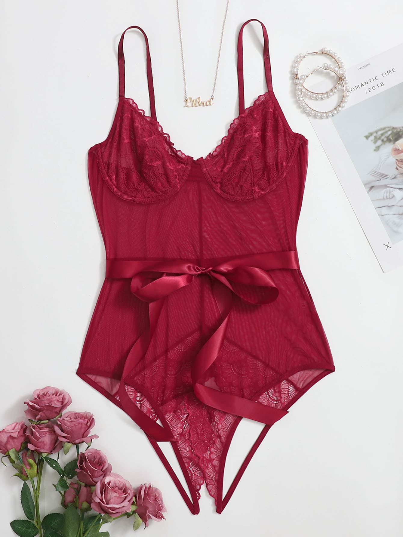 Crotchless Corset Crotchless Corset