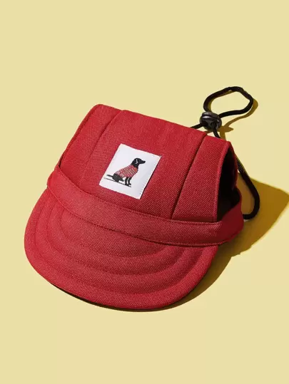 BONAPET 春夏寵物防曬棒球帽小型犬貓可調節