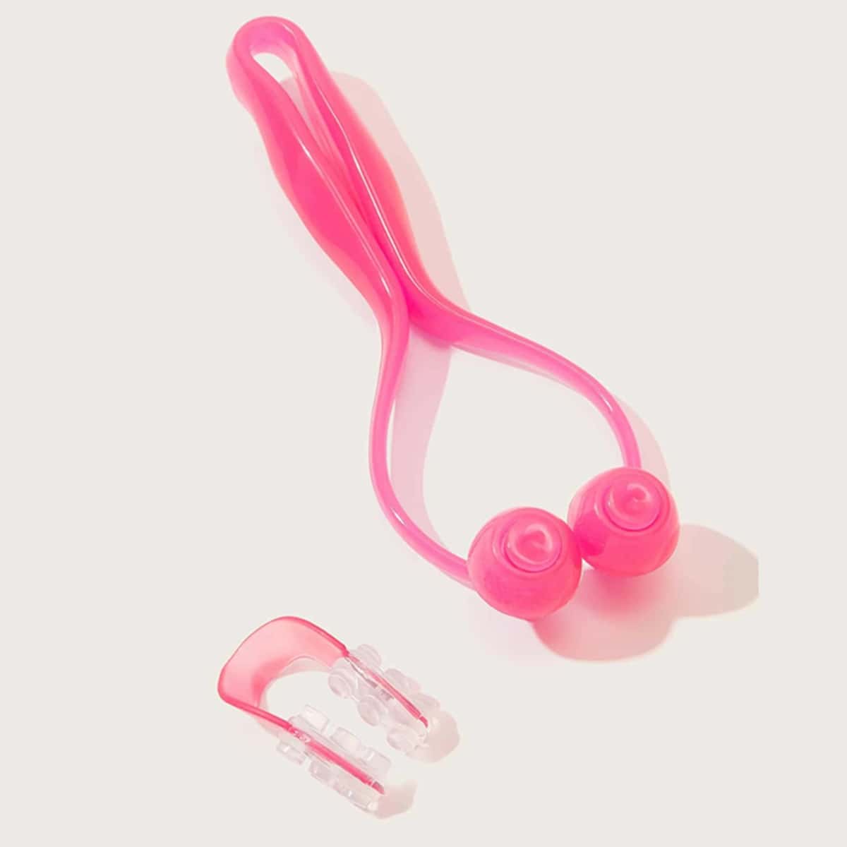 

2pcs Nose Massage Tool Set, Hot pink