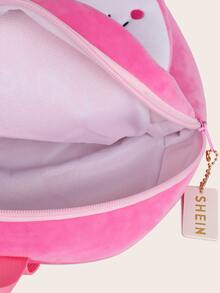 3 piezas set bolsa de niños en forma de dibujos animados - Rosa Fucsia - Ver 5