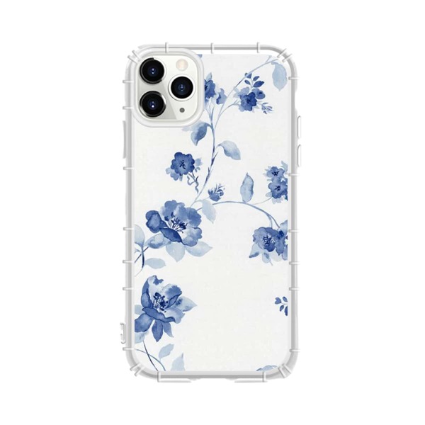 

1pc Flower Print iPhone Case, Multicolor