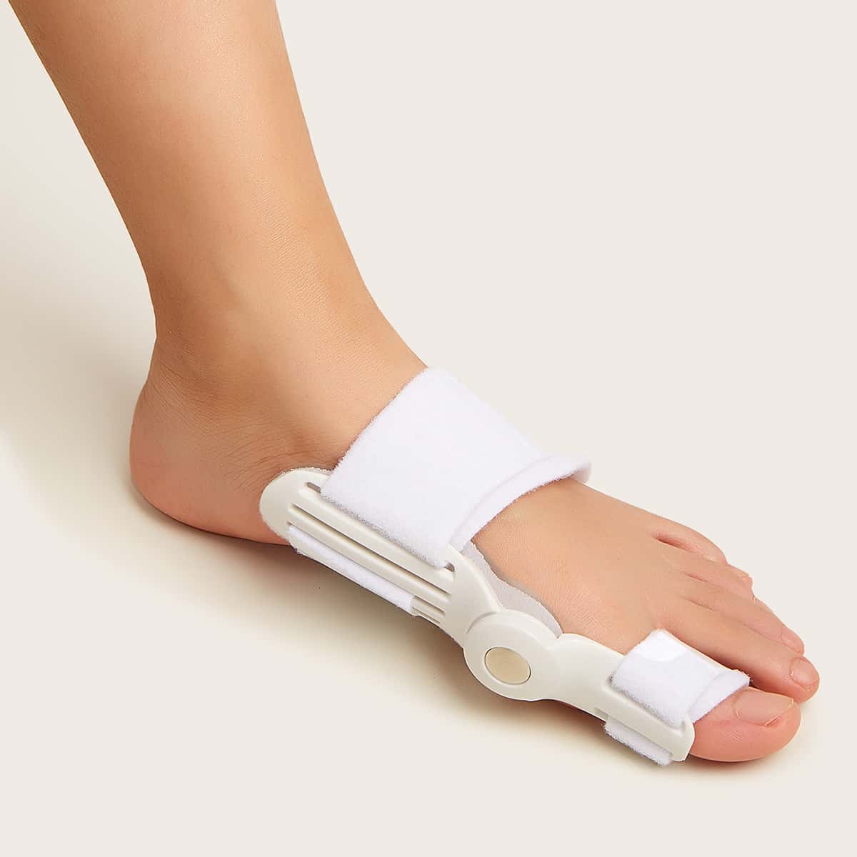 

1pc Adult Big Toe Straightener Corrector, White