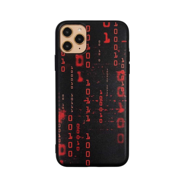 

1шт чехол для iPhone с принтом, Красный