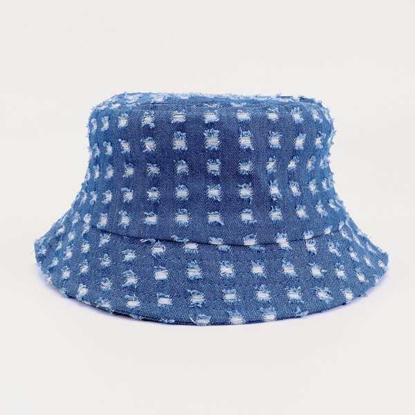 

Toddler Kids Broken Bucket Hat, Blue