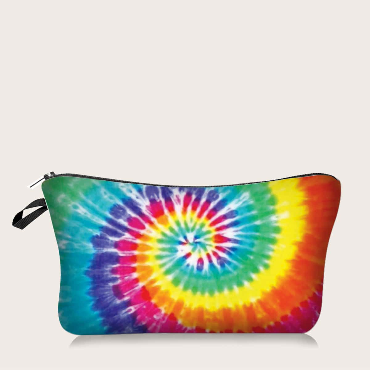 

1pc Tie Dye Makeup Bag, Multicolor