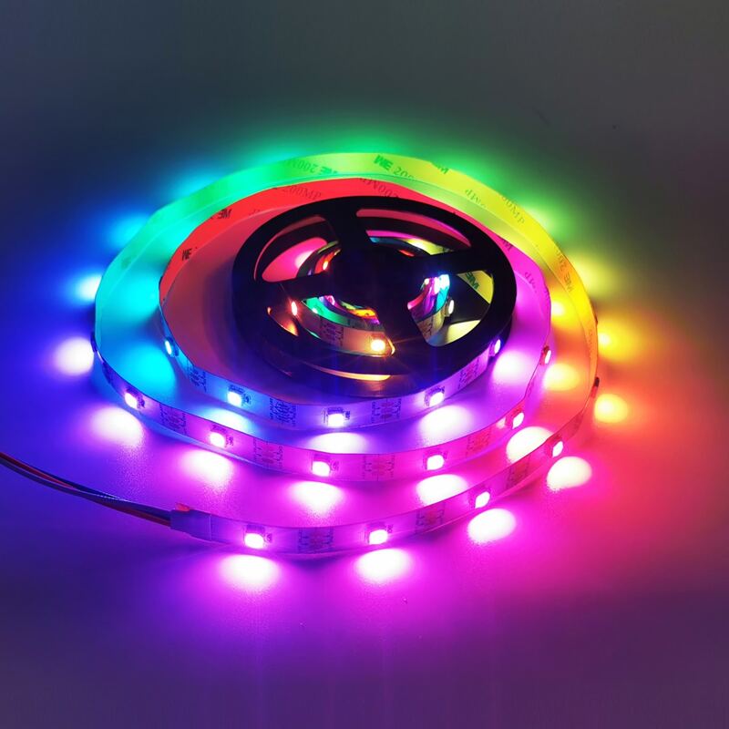 

1pc 21 Key 2M Tire Shaped Wall Lamp With Remote Control, Multicolor