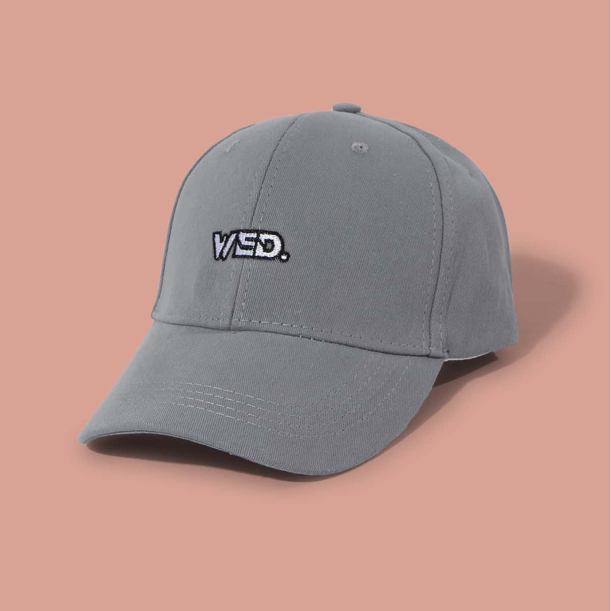 

Guys Solid Color Weekday Baseball Cap, Grey