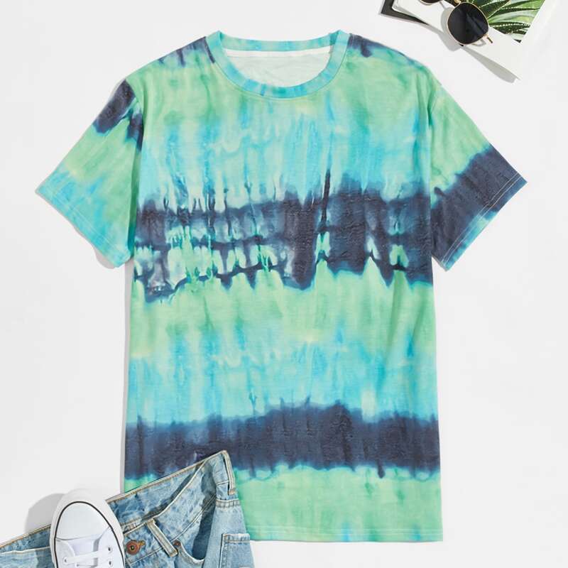 

Guys Tie Dye Tee, Multicolor