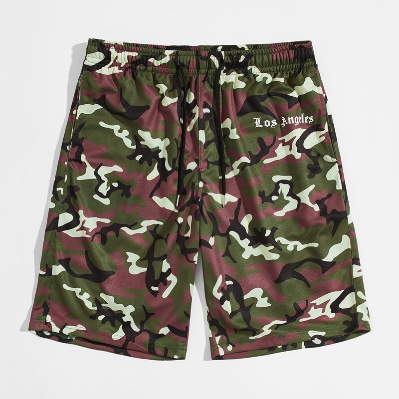 

Guys Camo Drawstring Shorts, Multicolor