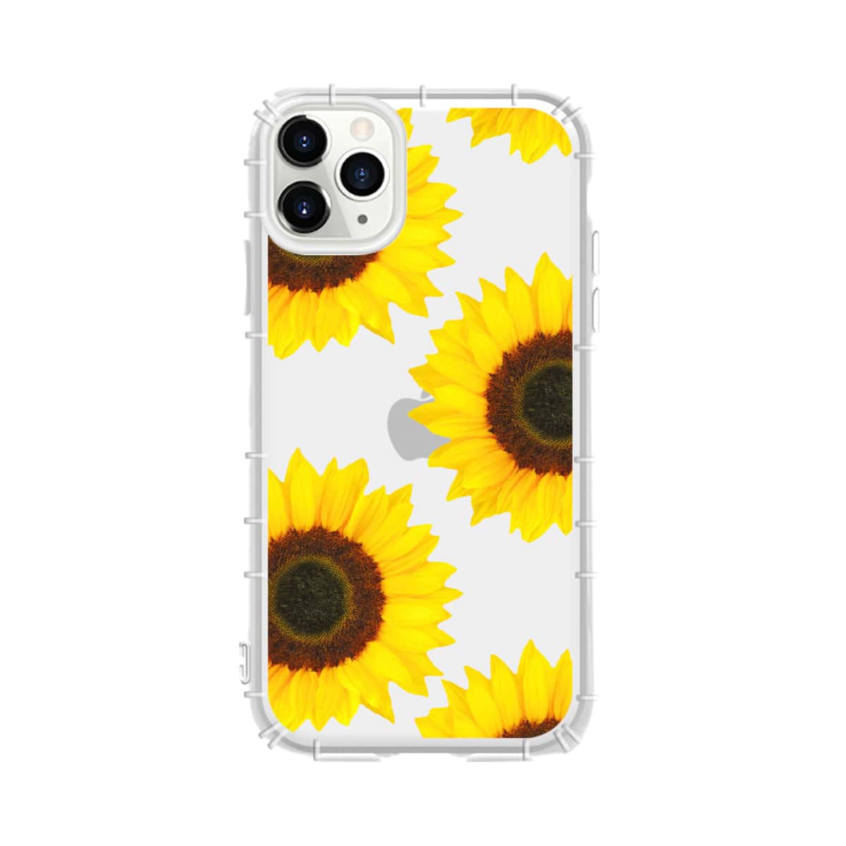 

1pc Sunflower Pattern iPhone Case, Multicolor