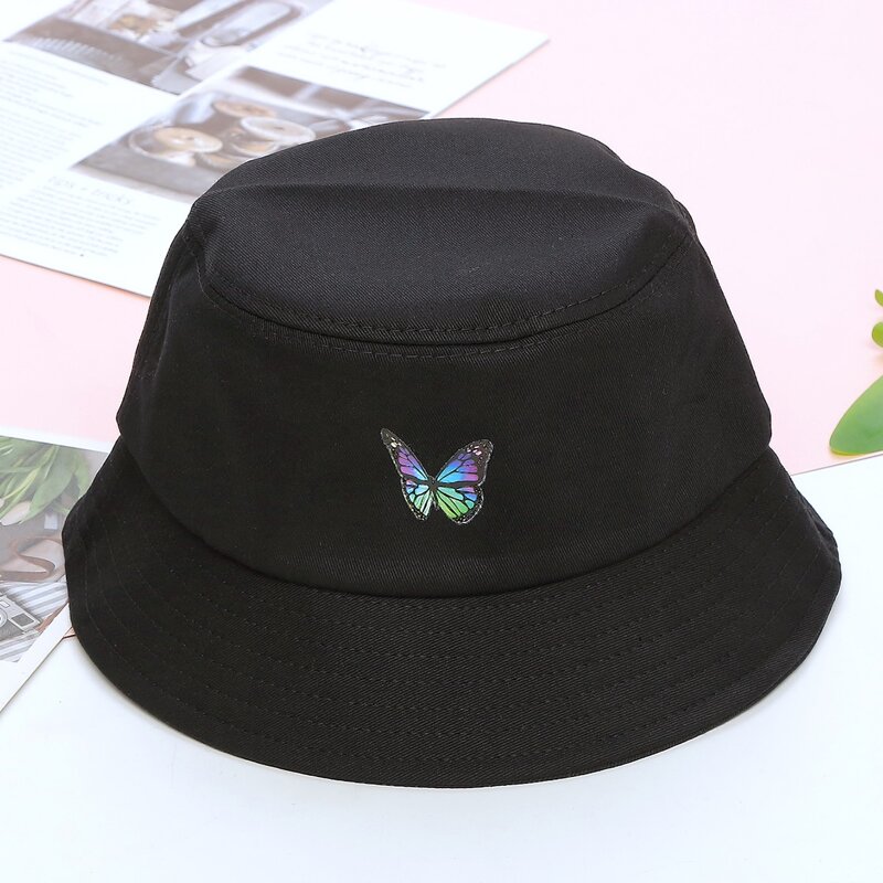 

Black Butterfly Bucket Hat