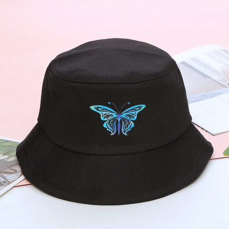 

Black Butterfly Bucket Hat