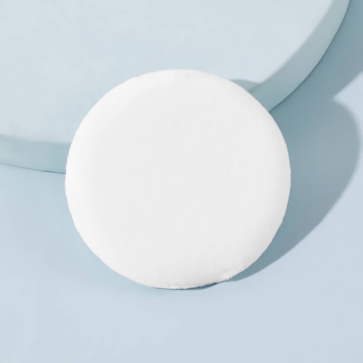 

1pc Flocking Makeup Puff, White