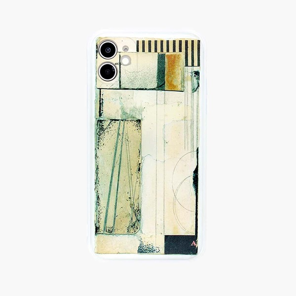 

1шт чехол для iPhone с винтажным узором, Многоцветный