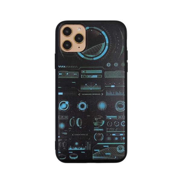 

1шт чехол для iPhone с принтом, Многоцветный