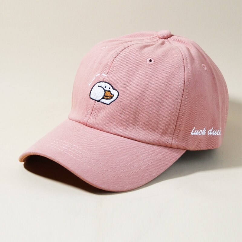 

Guys Duck Embroidery Bucket Hat, Pink