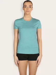 Camiseta Deportiva - Azul menta - Ver 1
