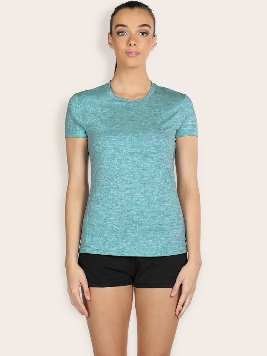 Camiseta Deportiva - Azul menta - Ver 1