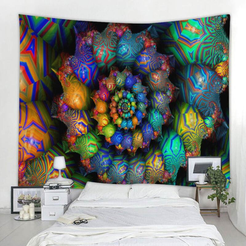

Tribal Floral Tapestry, Multicolor