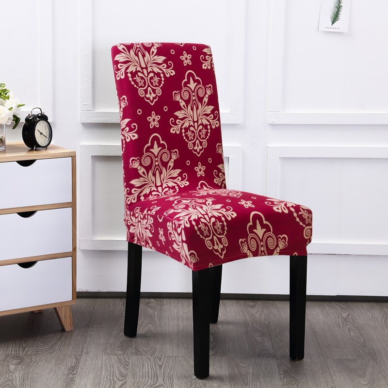 

Vintage Flower Print Stretchy Chair Cover, Multicolor