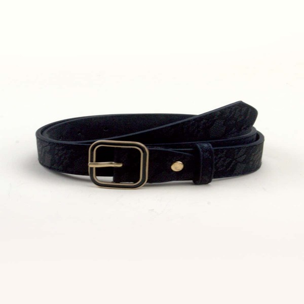 

Simple Buckle Belt, Black