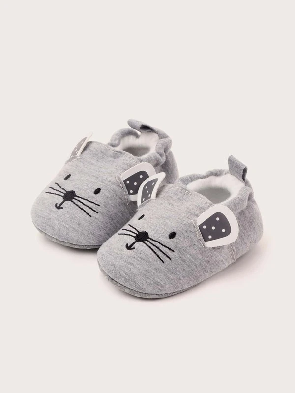 Zapatillas De Bebe Nino Con Diseno De Dibujos Animados Moda De Mujer Shein Mexico
