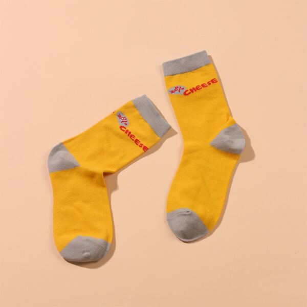 

Color Block Socks, Multicolor
