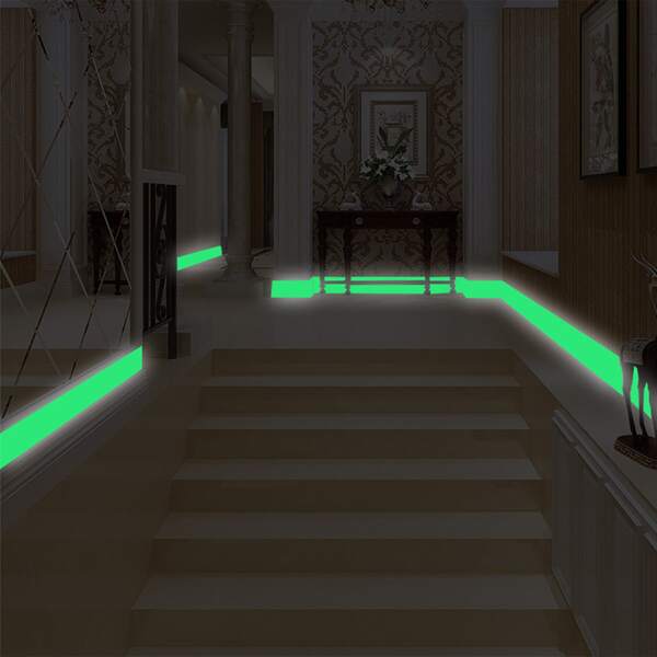 

1roll Luminous Tape Wall Sticker, Lime green