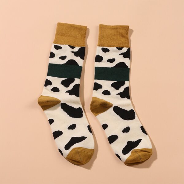 

Color Block Socks, Multicolor