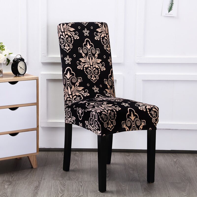 

Vintage Flower Print Stretchy Chair Cover, Multicolor