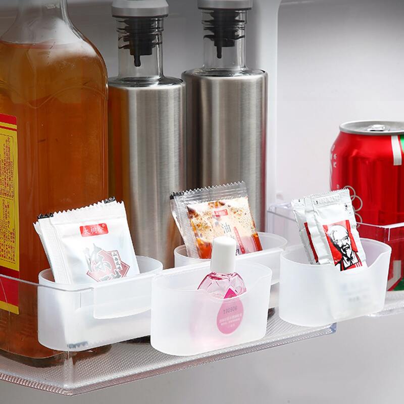 

2pcs Kitchen Storage Box, Clear