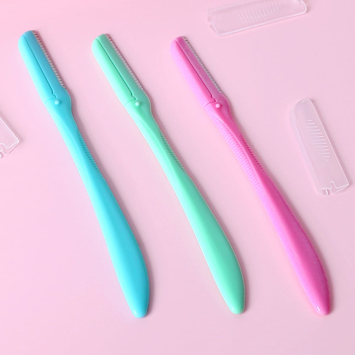 

2pcs Random Eyebrow Trimmer, Multicolor