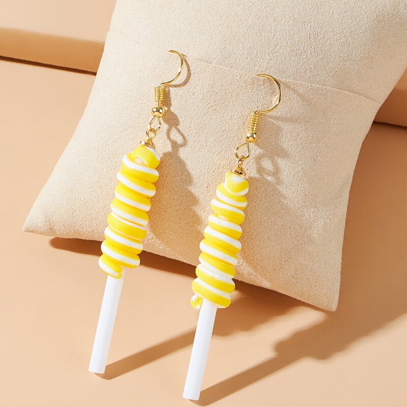 

Twisty Lollipop Drop Earrings, Multicolor