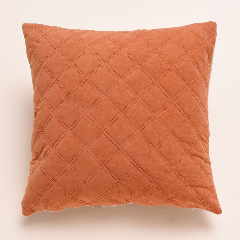 

Solid Cushion Cover Without Filler, Burnt orange
