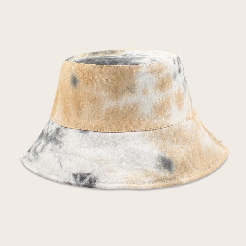 

Tie Dye Pattern Bucket Hat, Multicolor