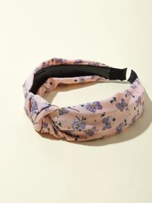 4 piezas aro de pelo de niñas floral - Multicolor - Ver 3