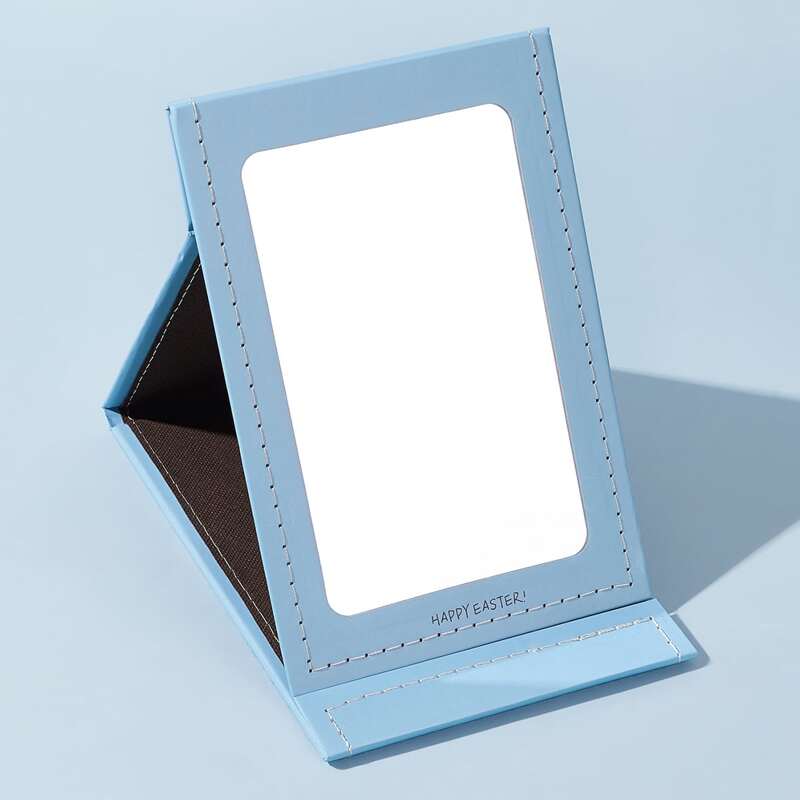 

1pc Cartoon Portable Foldable Random Makeup Mirror, Multicolor