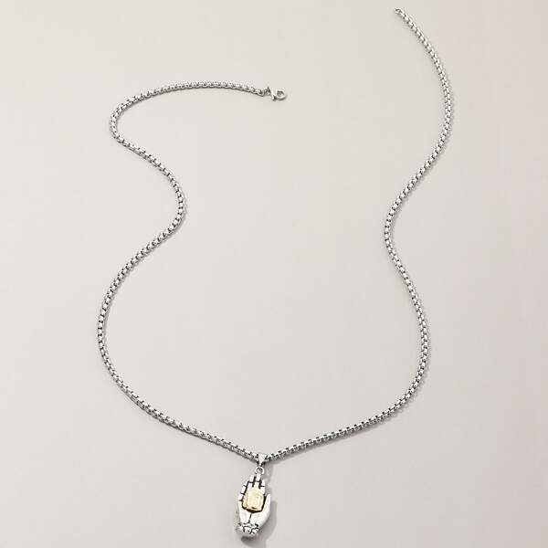 

Мужское ожерелье, Серебряные