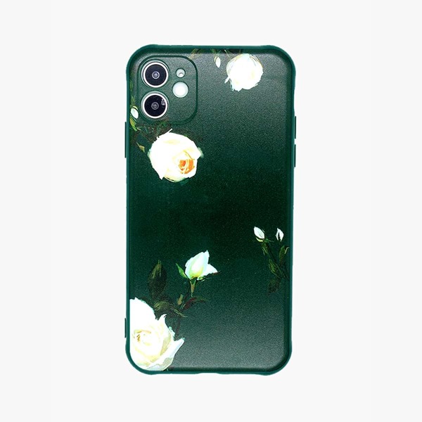 

Чехол для iPhone с цветочным принтом 1шт, Многоцветный