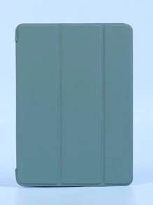 1pc Silicone Case Compatible With iPad - Dark Green - View 2