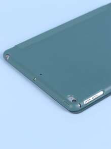 1pc Silicone Case Compatible With iPad - Dark Green - View 4