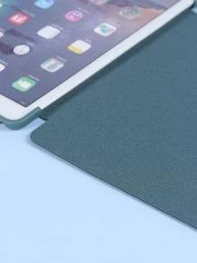 1pc Silicone Case Compatible With iPad - Dark Green - View 6