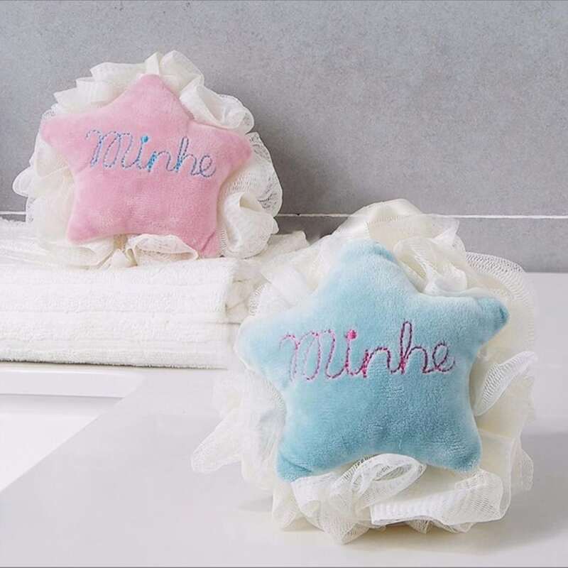 

1pc Star Foaming Bath Ball, Multicolor