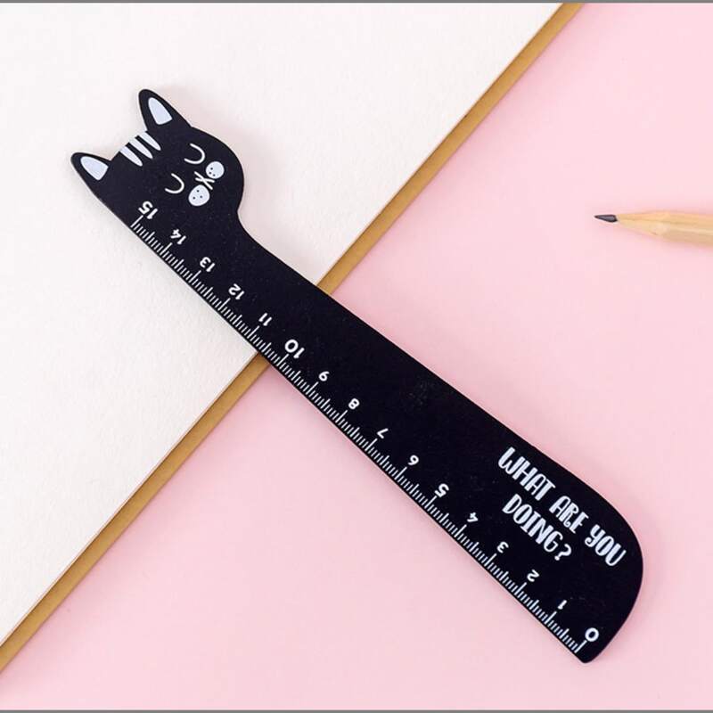 

1pc Cartoon Ruler, Multicolor