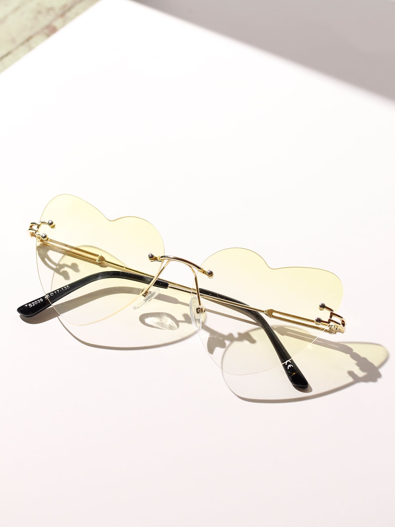 Gafas sin montura de corazón | Mode de Mujer | SHEIN España