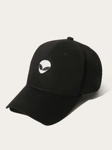 Mũ lưỡi trai thêu Alien Alien - màu đen - Xem 1