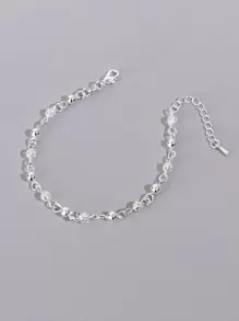 Vòng tay trang trí hình quả bóng - Bạc - Xem 2