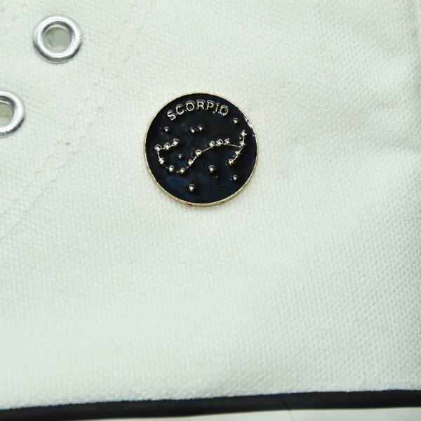 

Constellation Design Brooch, Black