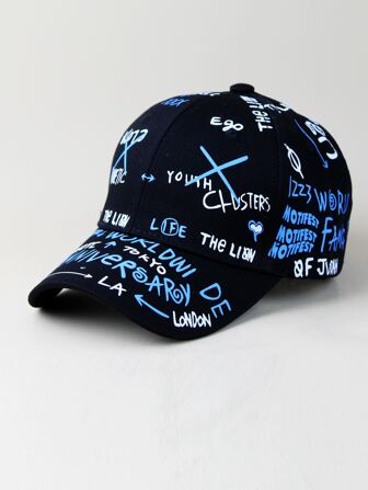 Kids Letter Graphic Baseball Cap