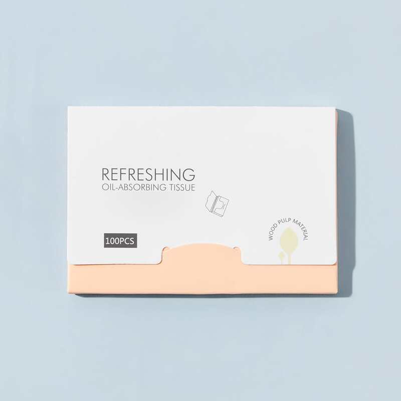 

100sheets Oil Absorbing Tissue, Pink